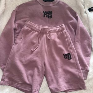 Alexander wang sweatsuit
